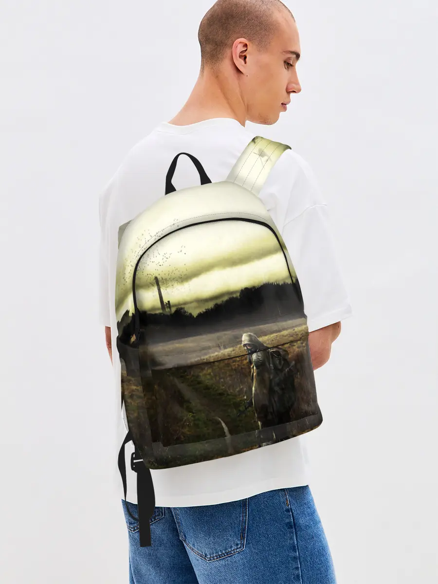 Рюкзак джинсовый / STALKER