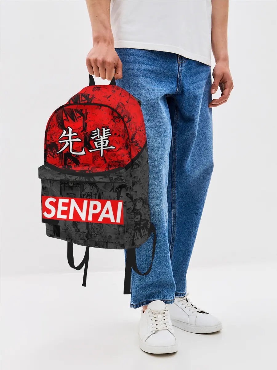 Рюкзак джинсовый / SENPAI