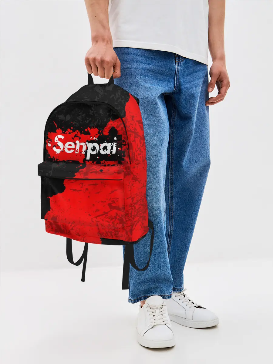 Рюкзак джинсовый / SENPAI