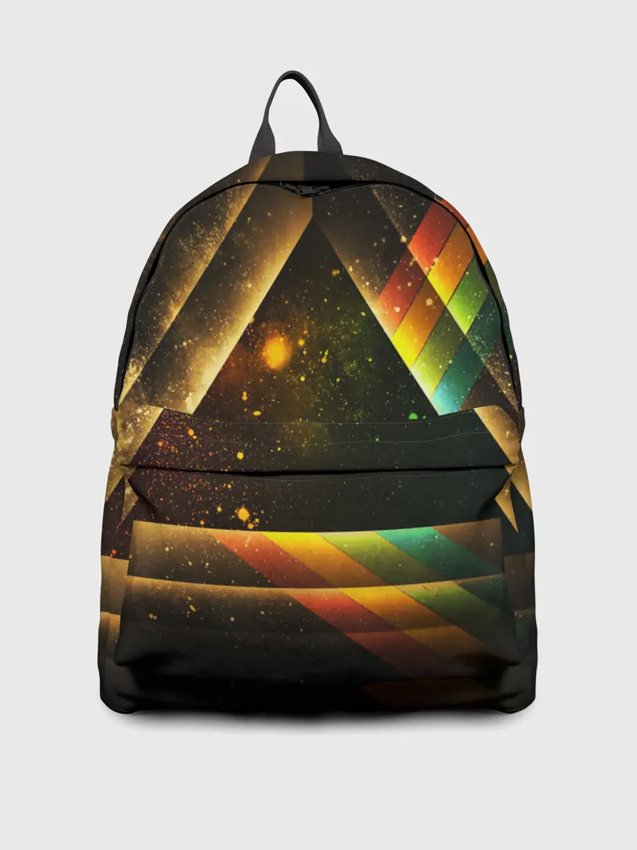 Рюкзак джинсовый / КОСМОС НЕОН