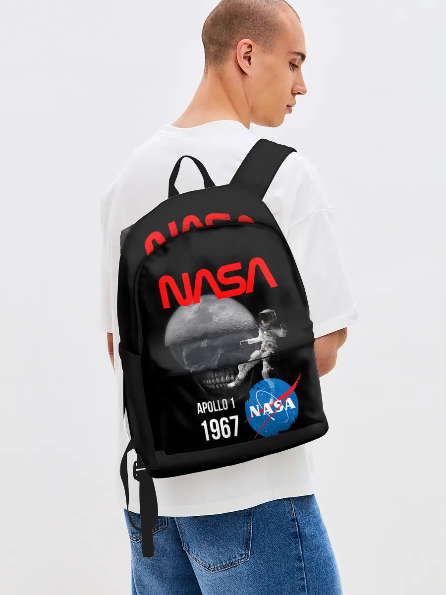 Рюкзак джинсовый / Nasa Apollo 1 1967