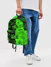 Рюкзак джинсовый / Billie Eilish Graffiti two col