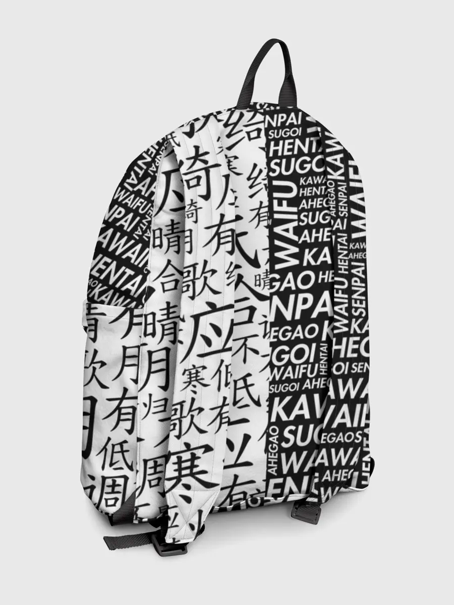 Рюкзак джинсовый / Anime black&white