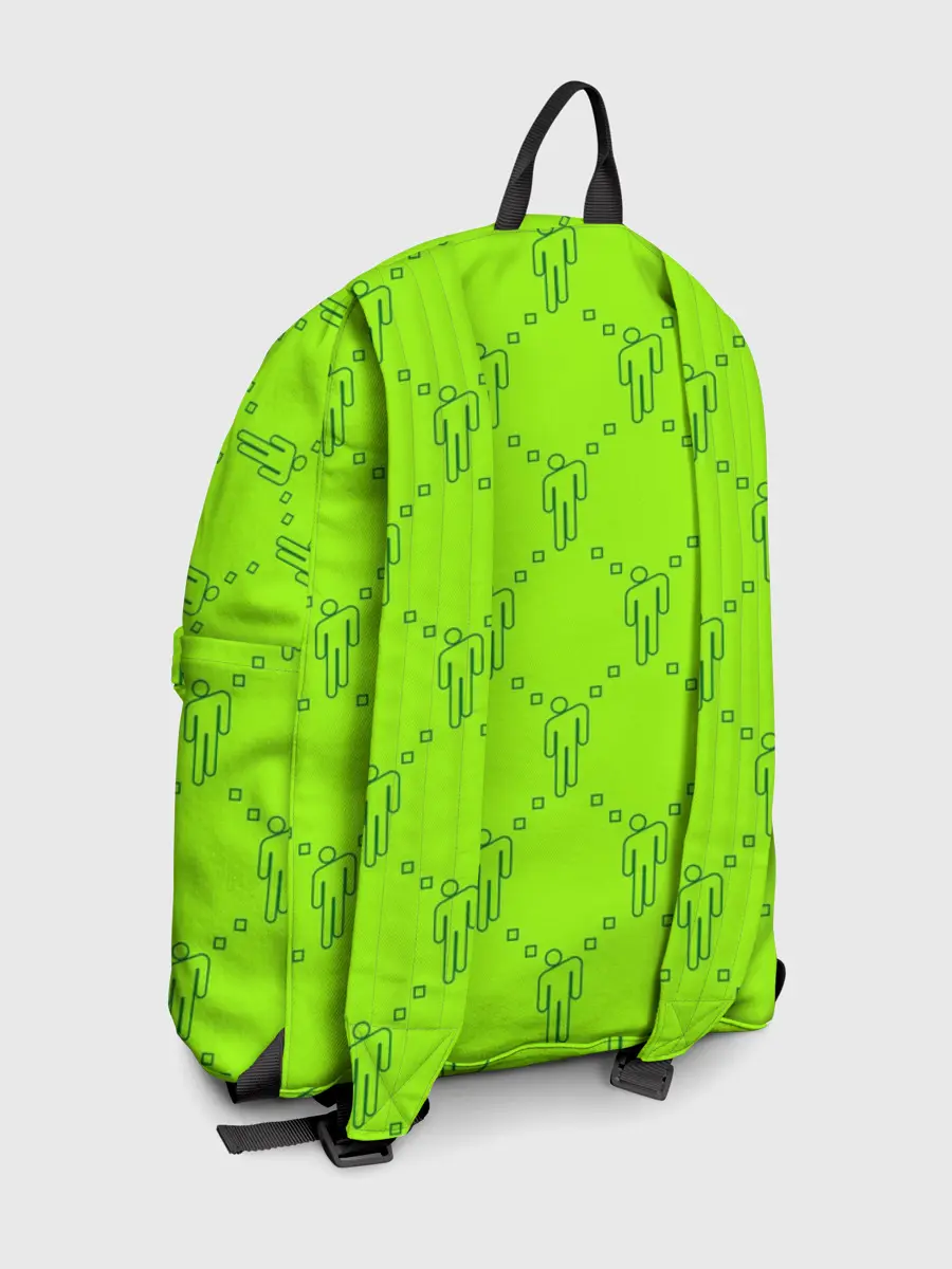 Рюкзак джинсовый / Billie Eilish pattern