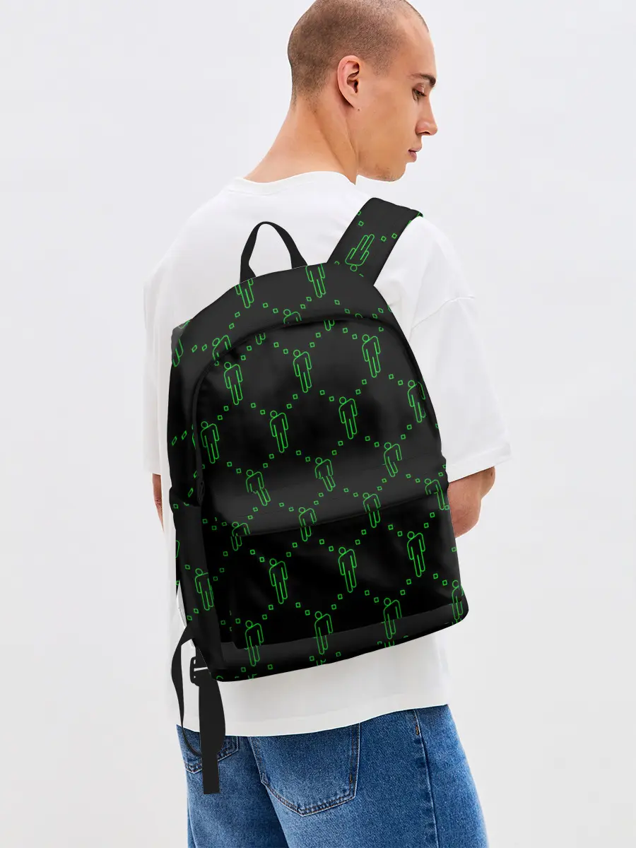 Рюкзак джинсовый / BILLIE EILISH - Blohsh