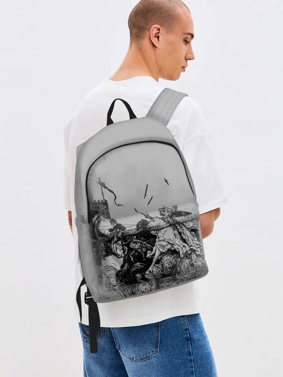 Рюкзак джинсовый / Рыцарский Турнир