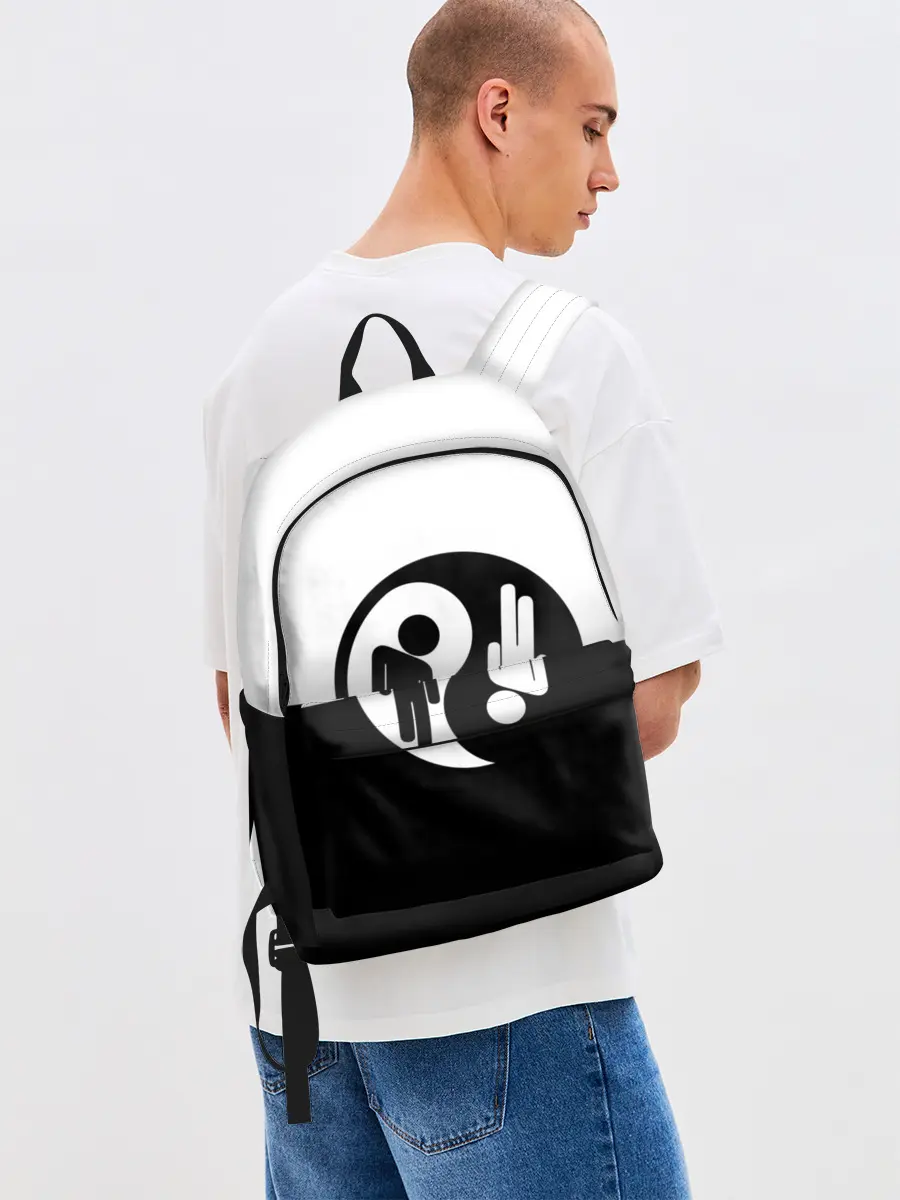 Рюкзак джинсовый / billie eilish