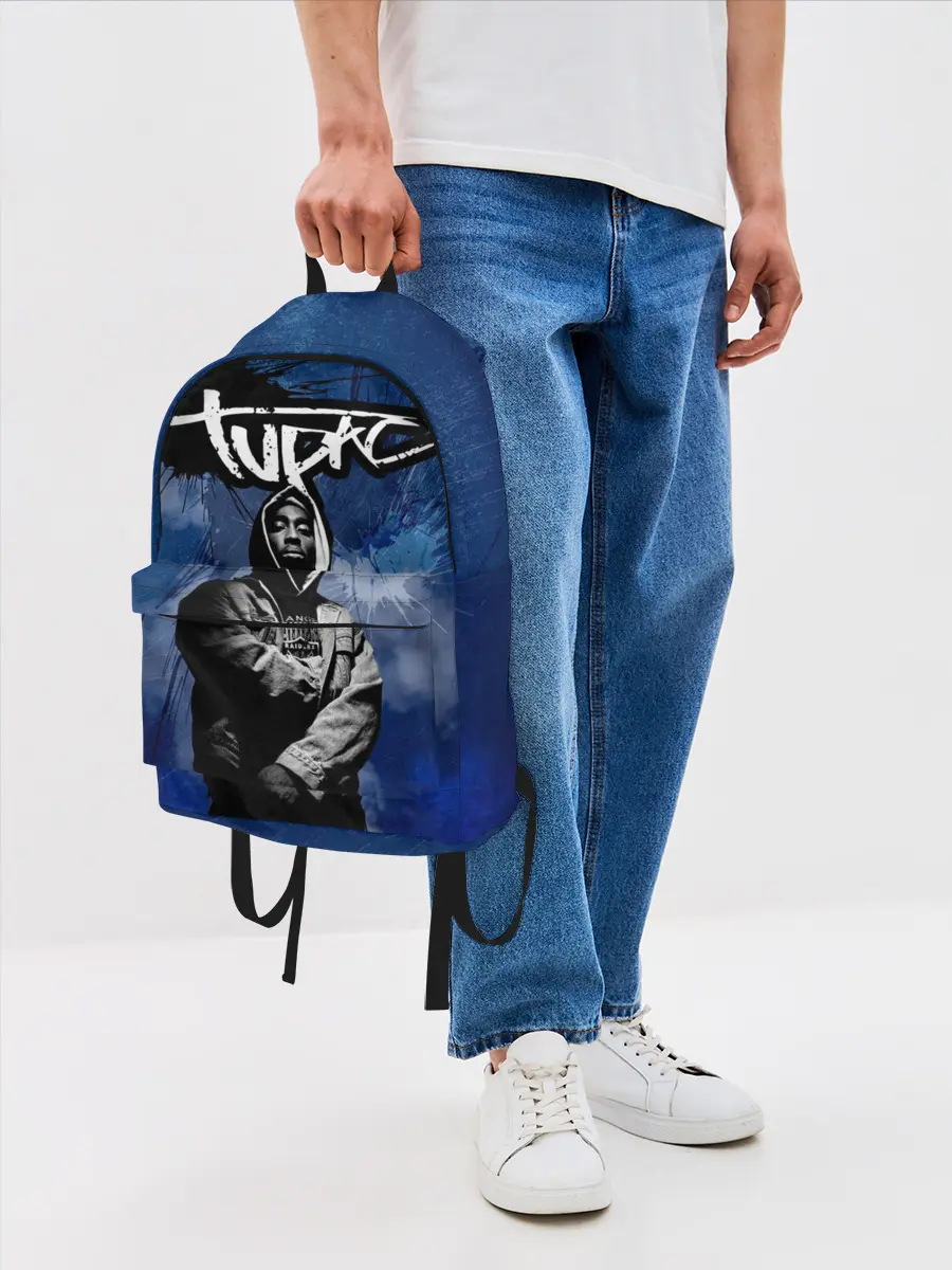 Рюкзак джинсовый / 2Pac