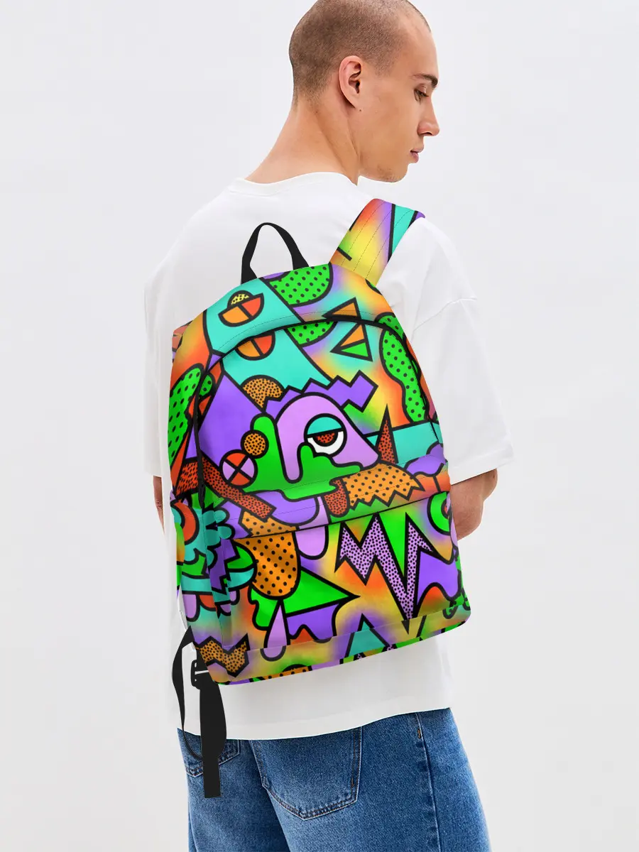 Рюкзак джинсовый / PSY GEOMETRY