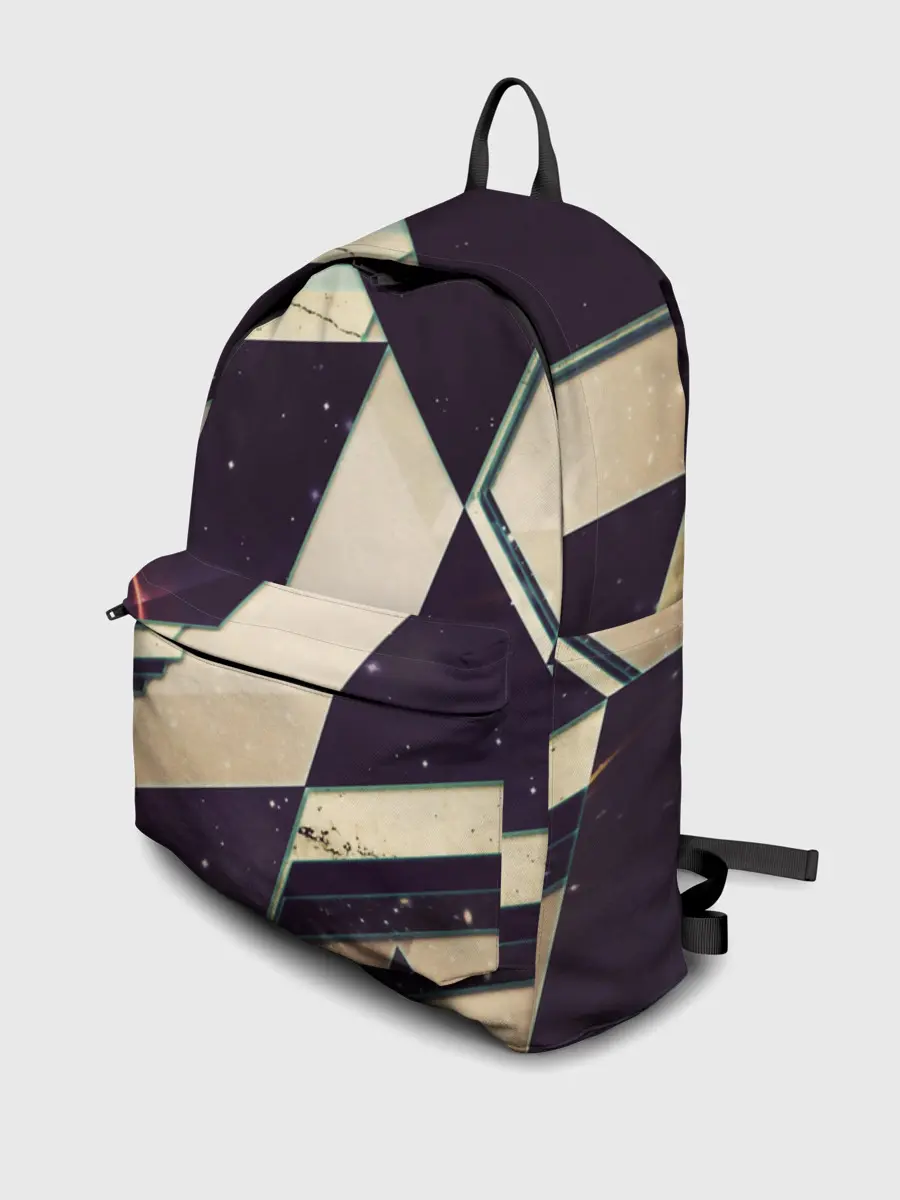 Рюкзак джинсовый / АБСТРАКЦИЯ КОСМОС