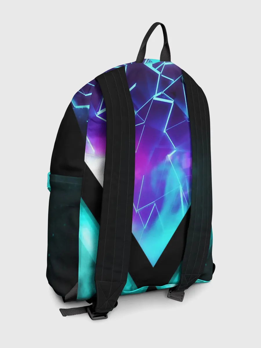 Рюкзак джинсовый / NEON GEOMETRY