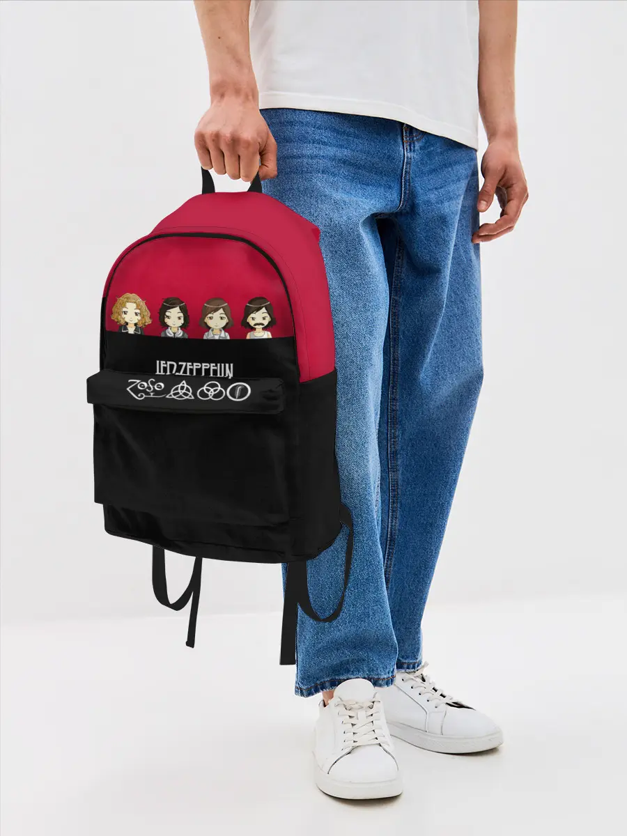 Рюкзак джинсовый / Led Zeppelin