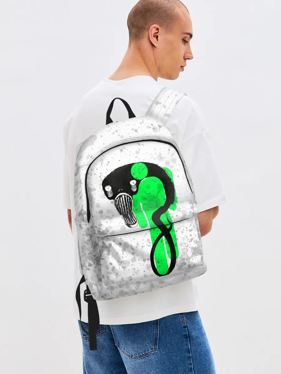 Рюкзак джинсовый / BILLIE EILISH - Blohsh & Ghoul