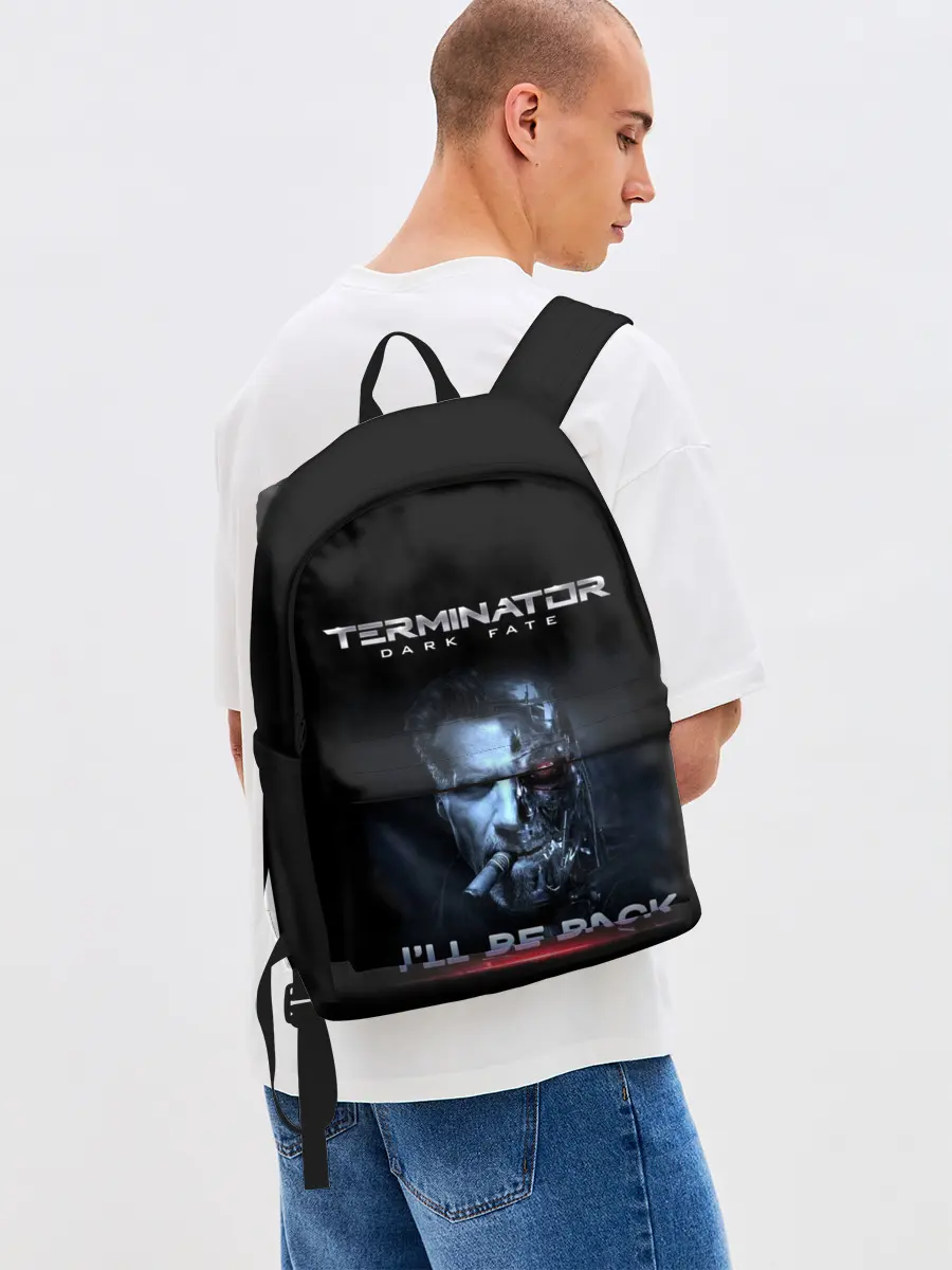 Рюкзак джинсовый / Terminator Dark Fate