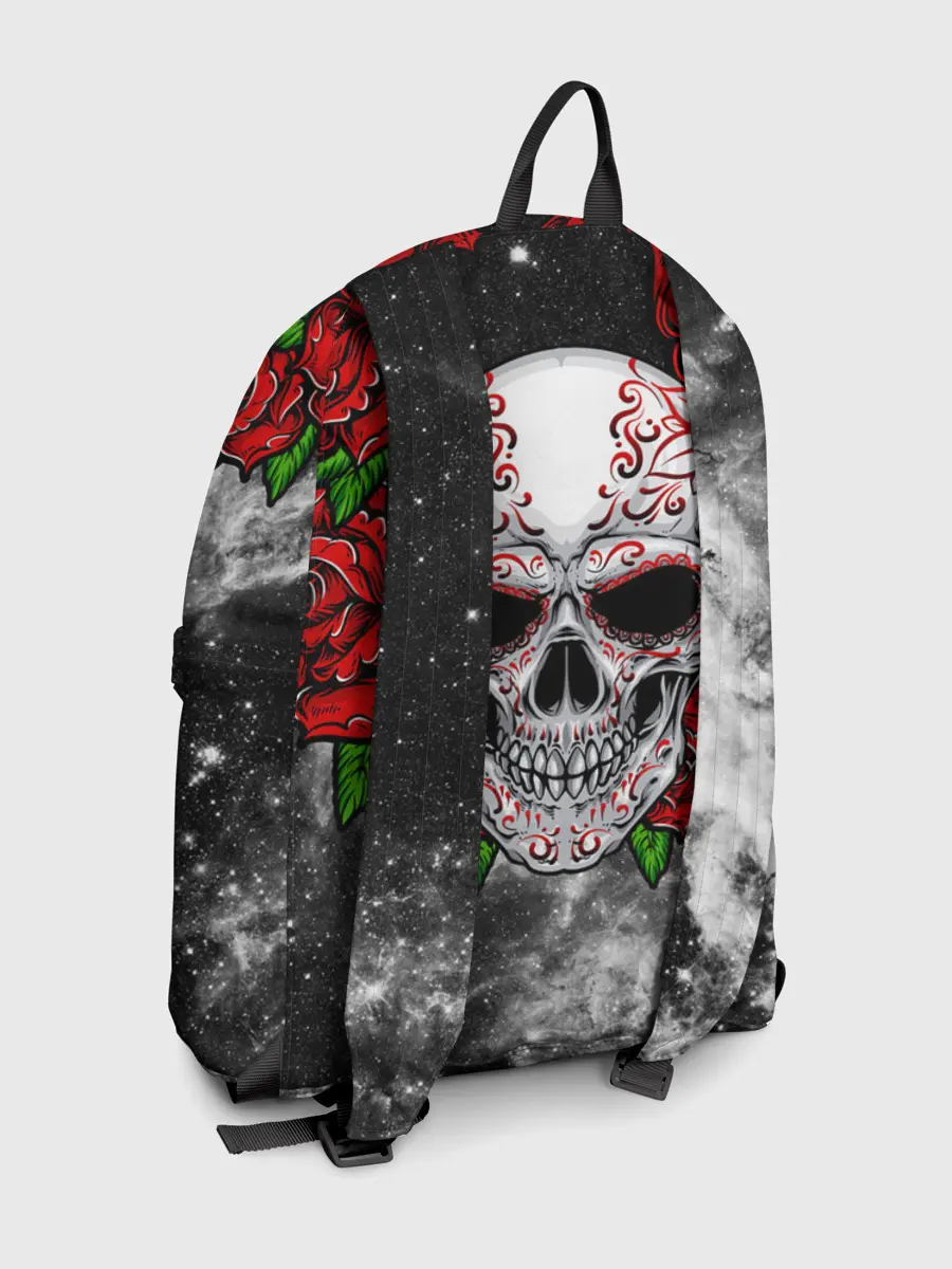 Рюкзак джинсовый / Skull and Roses