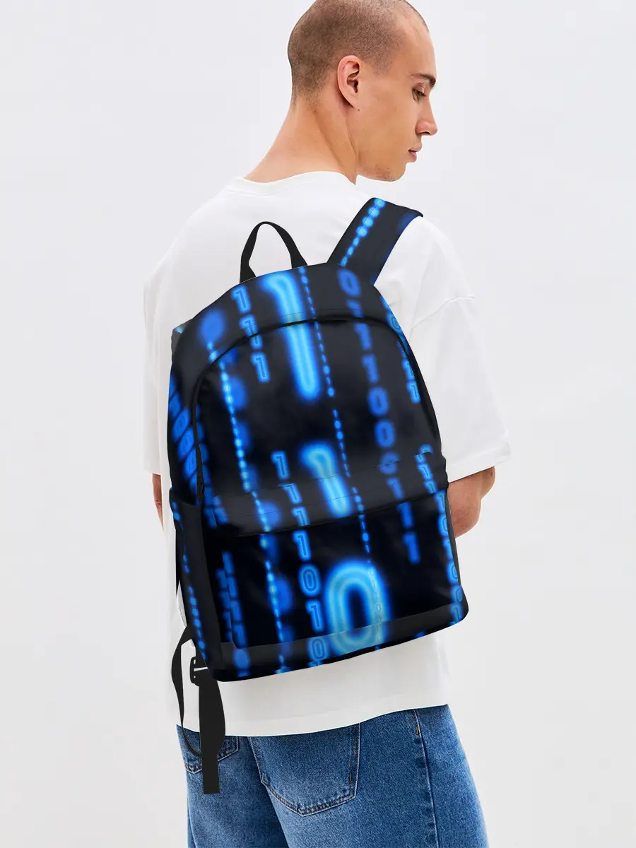 Рюкзак джинсовый / Я ПРОГРАММИСТ