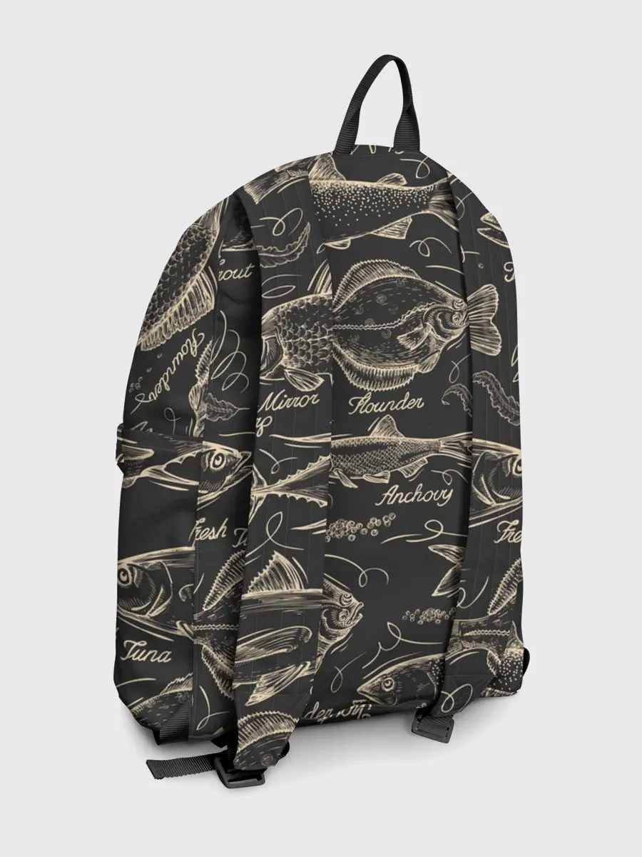 Рюкзак джинсовый / Lets go fishing