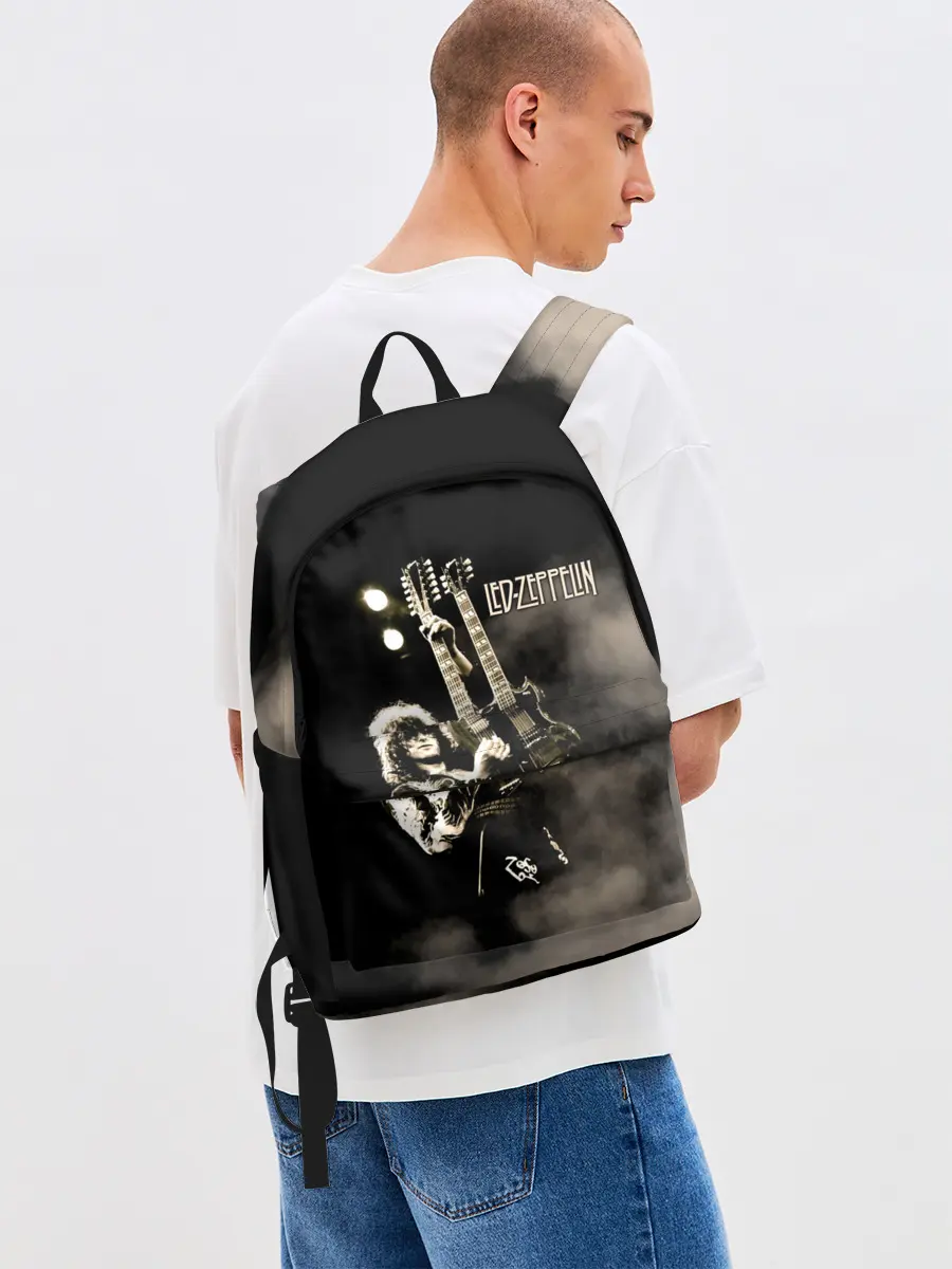 Рюкзак джинсовый / Led Zeppelin