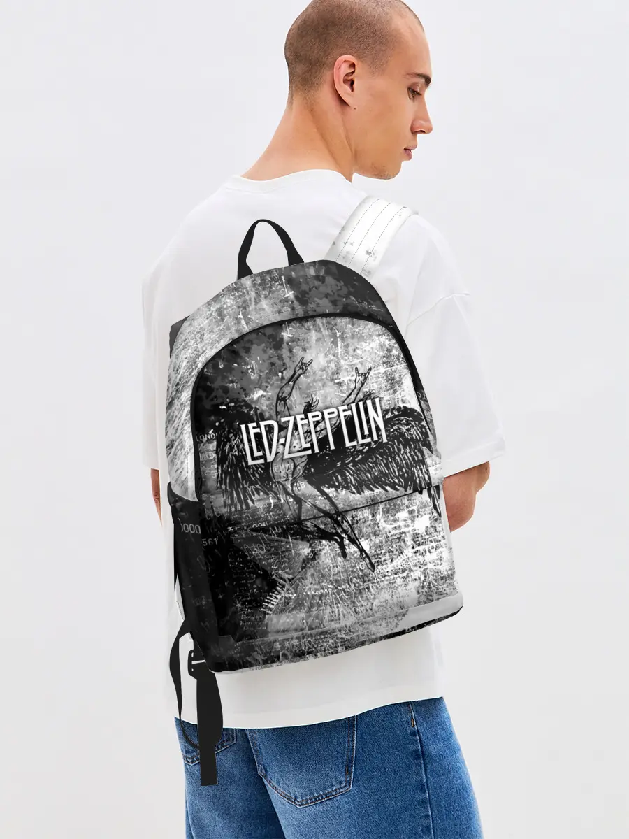 Рюкзак джинсовый / Led Zeppelin