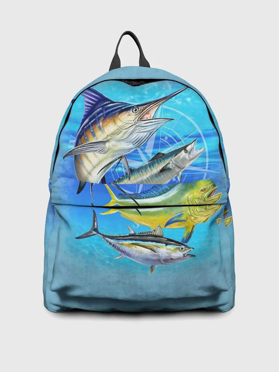 Рюкзак джинсовый / Marlin and other fish