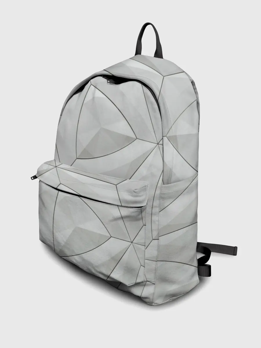 Рюкзак джинсовый / Техно Геометрия