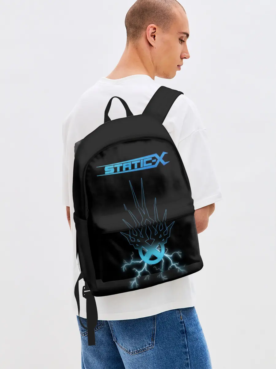 Рюкзак джинсовый / Static-X