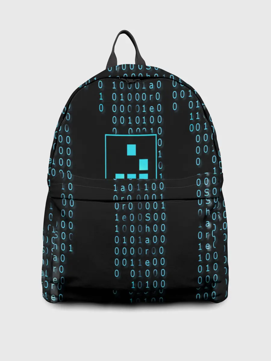 Рюкзак джинсовый / ДВОИЧНАЯ СИСТЕМА