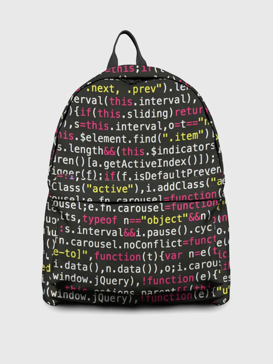 Рюкзак джинсовый / ЦИФРЫ КОДА