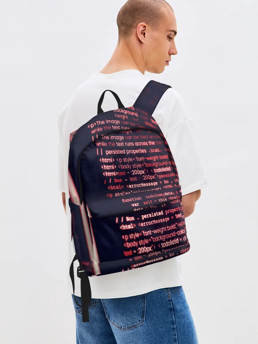 Рюкзак джинсовый / HTML&PHP