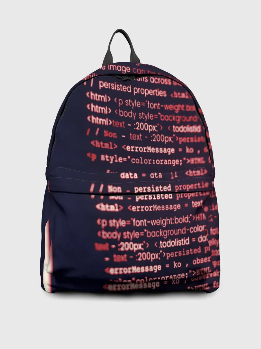 Рюкзак джинсовый / HTML&PHP