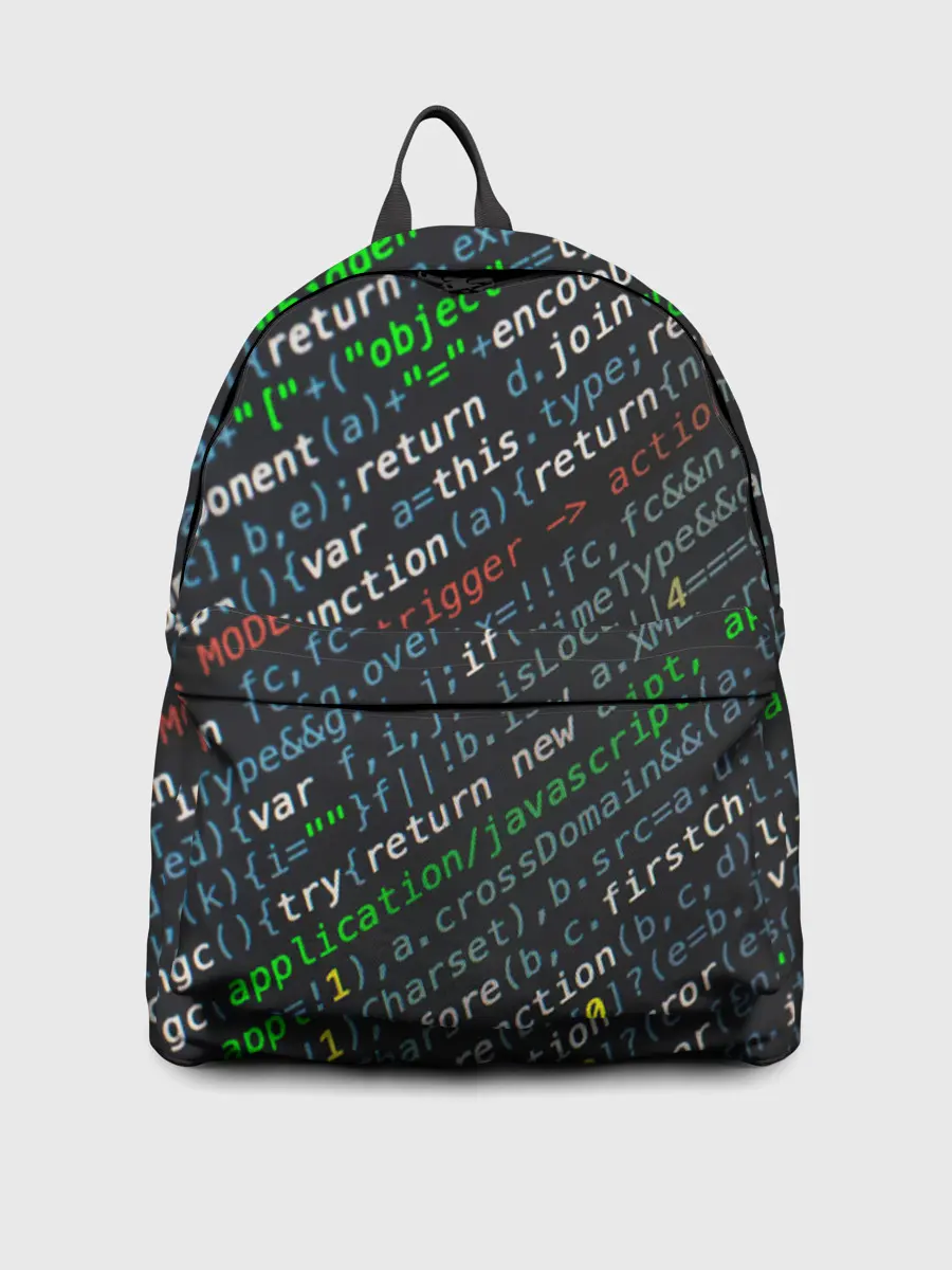 Рюкзак джинсовый / ПРОГРАММИРОВАНИЕ КОДА