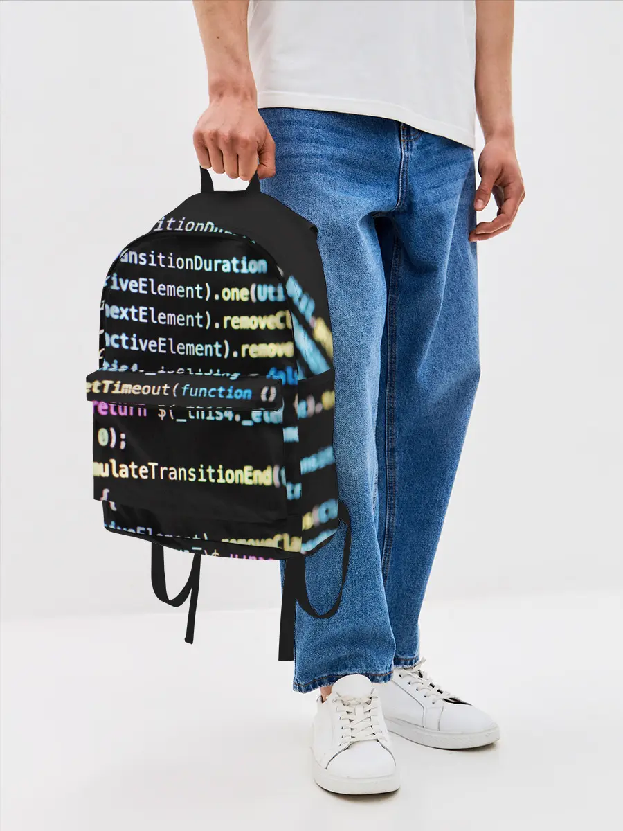 Рюкзак джинсовый / ПРОГРАММИСТ
