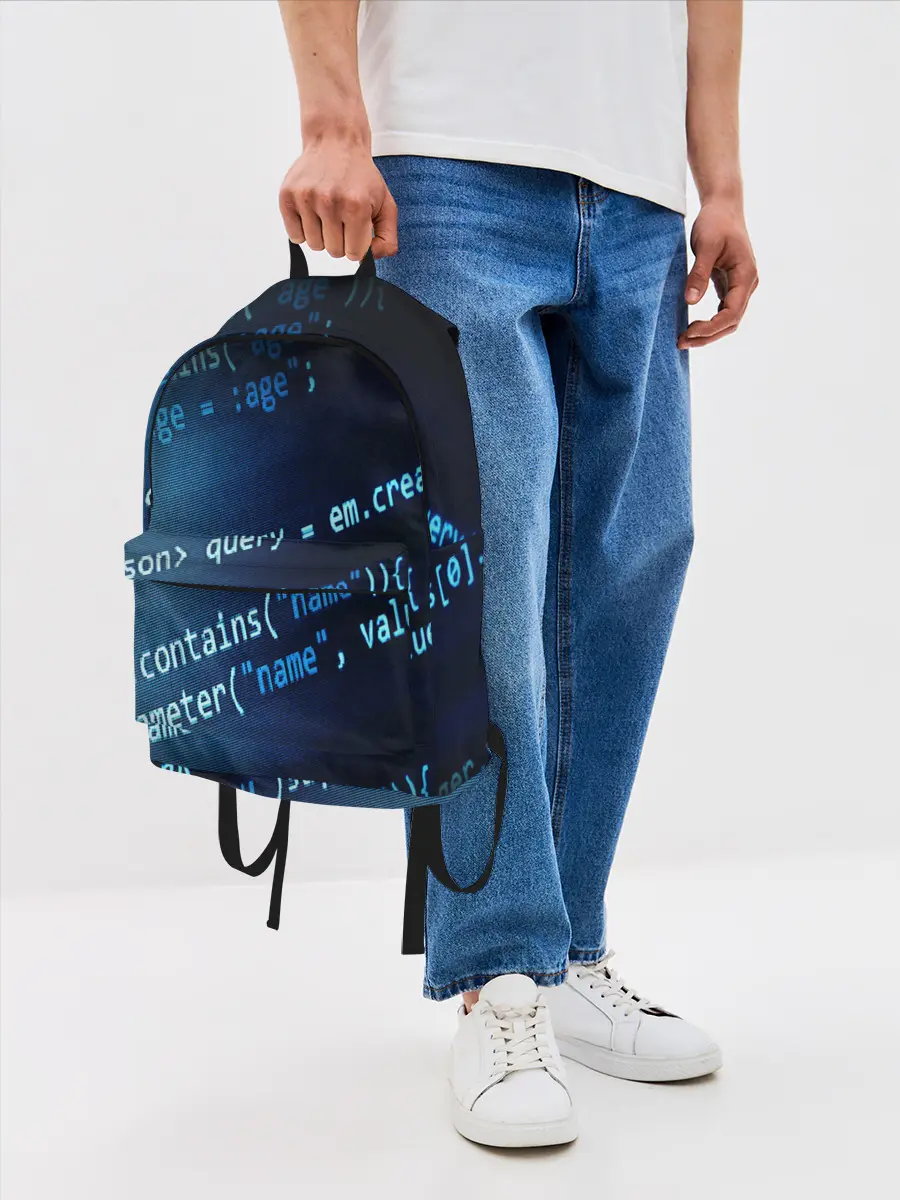 Рюкзак джинсовый / CODE STYLE