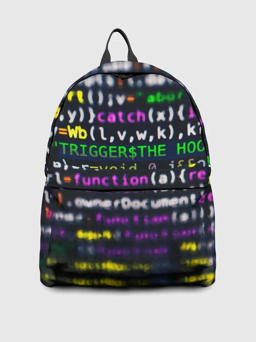 Рюкзак джинсовый / ПРОГРАММИРОВАНИЕ