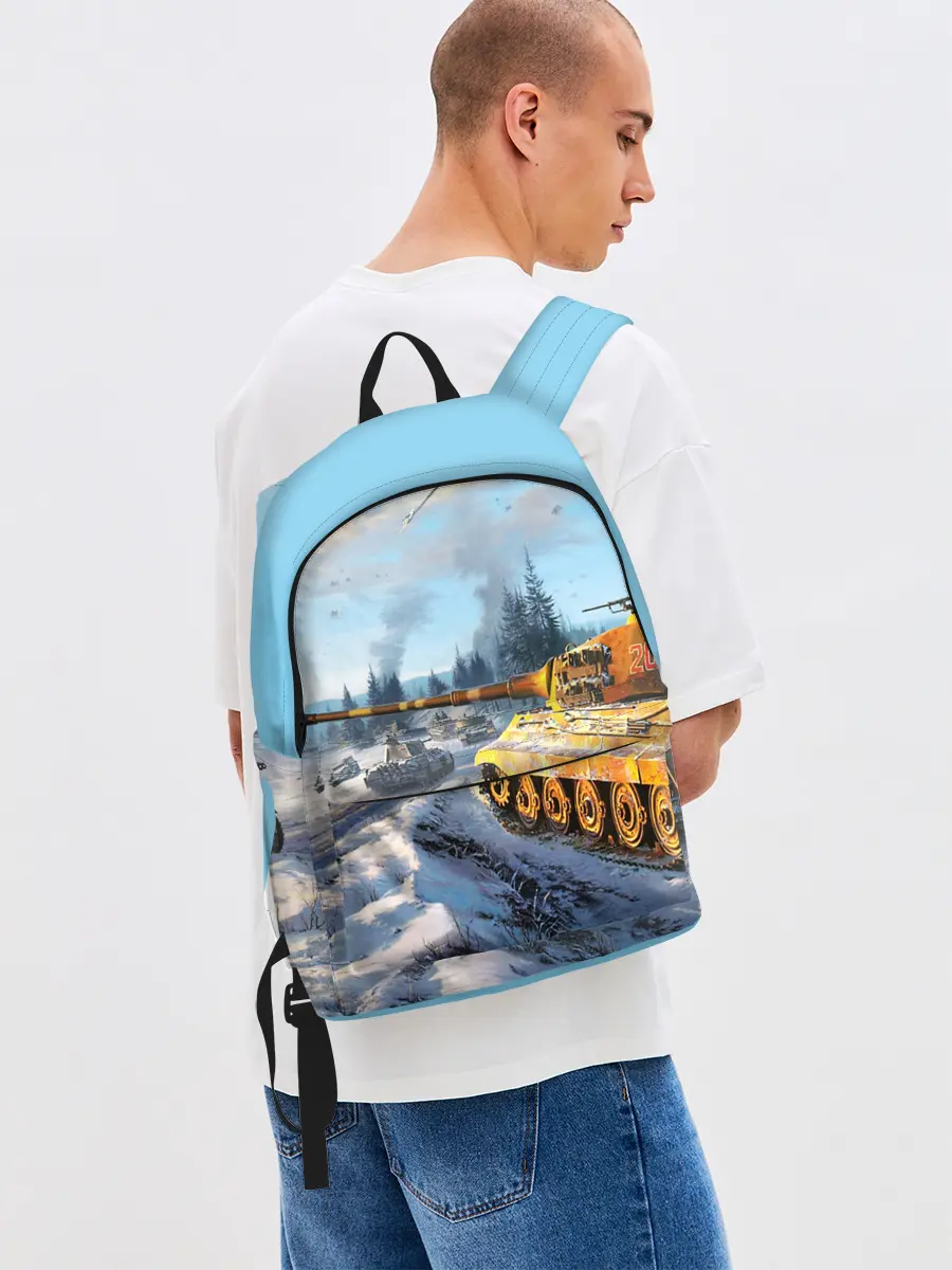 Рюкзак джинсовый / СОВЕТСКИЙ ТАНК