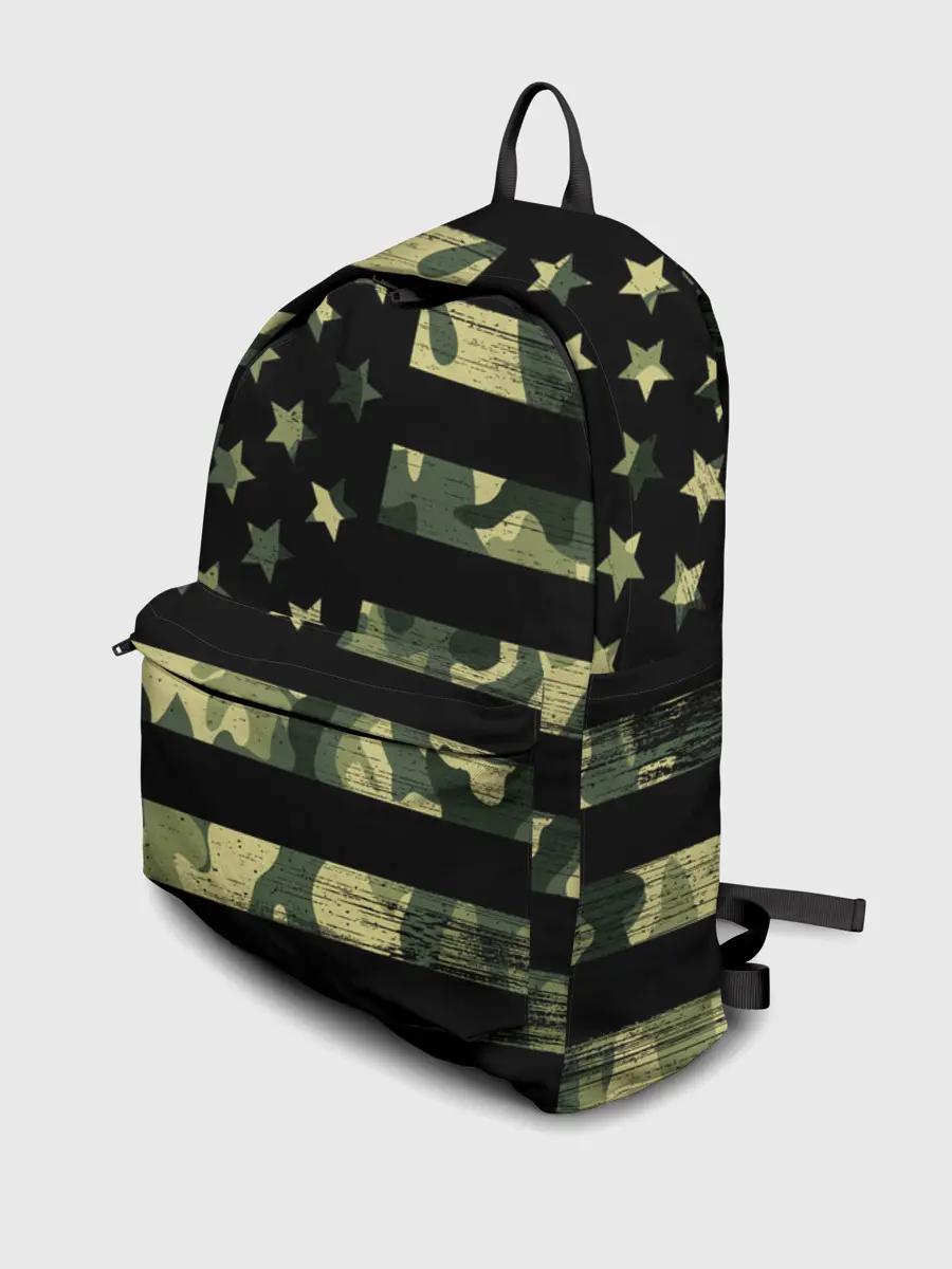 Рюкзак джинсовый / American Flag Camo