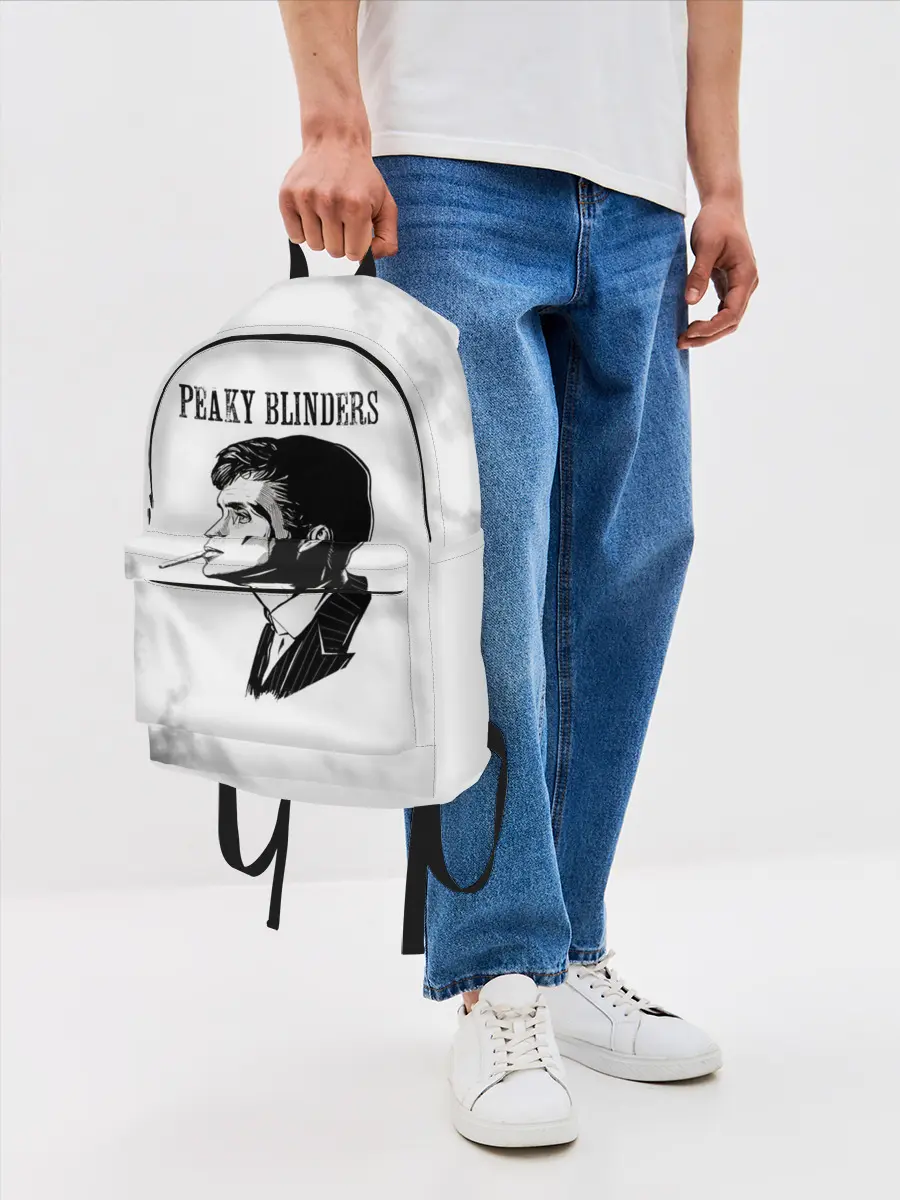 Рюкзак джинсовый / Острые козырьки