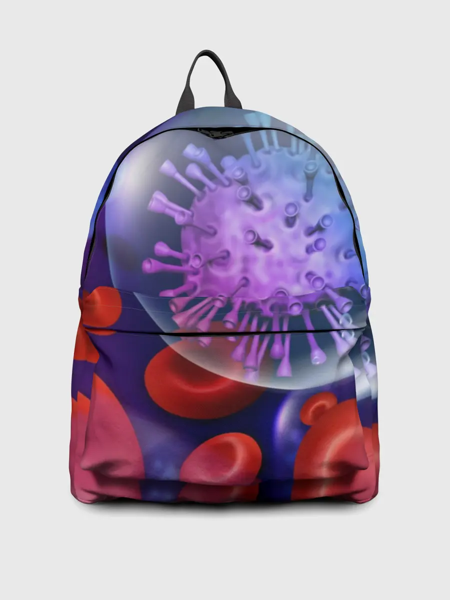 Рюкзак джинсовый / Лейкоциты и клетка