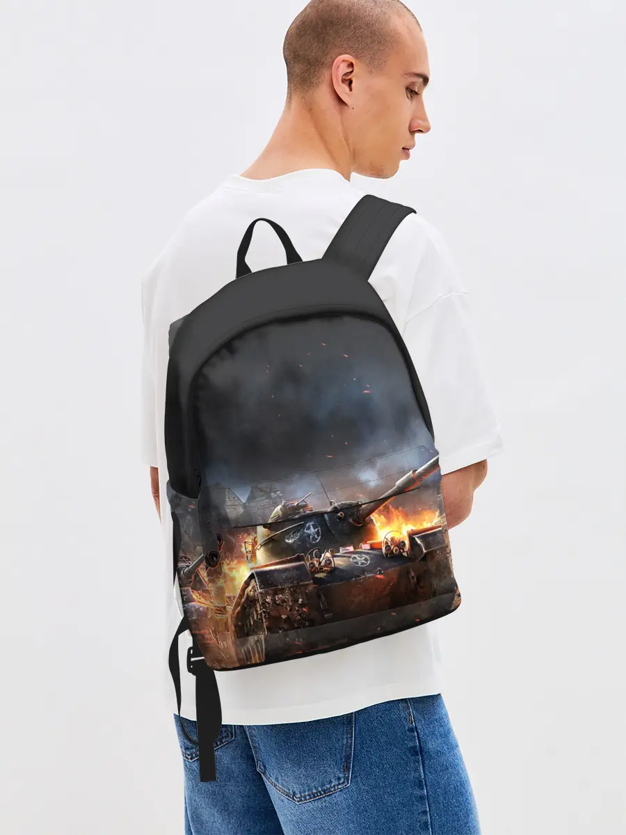 Рюкзак джинсовый / ПОЛЕ БОЯ