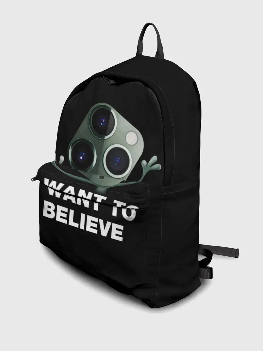 Рюкзак джинсовый / Мы Пришли с Миром