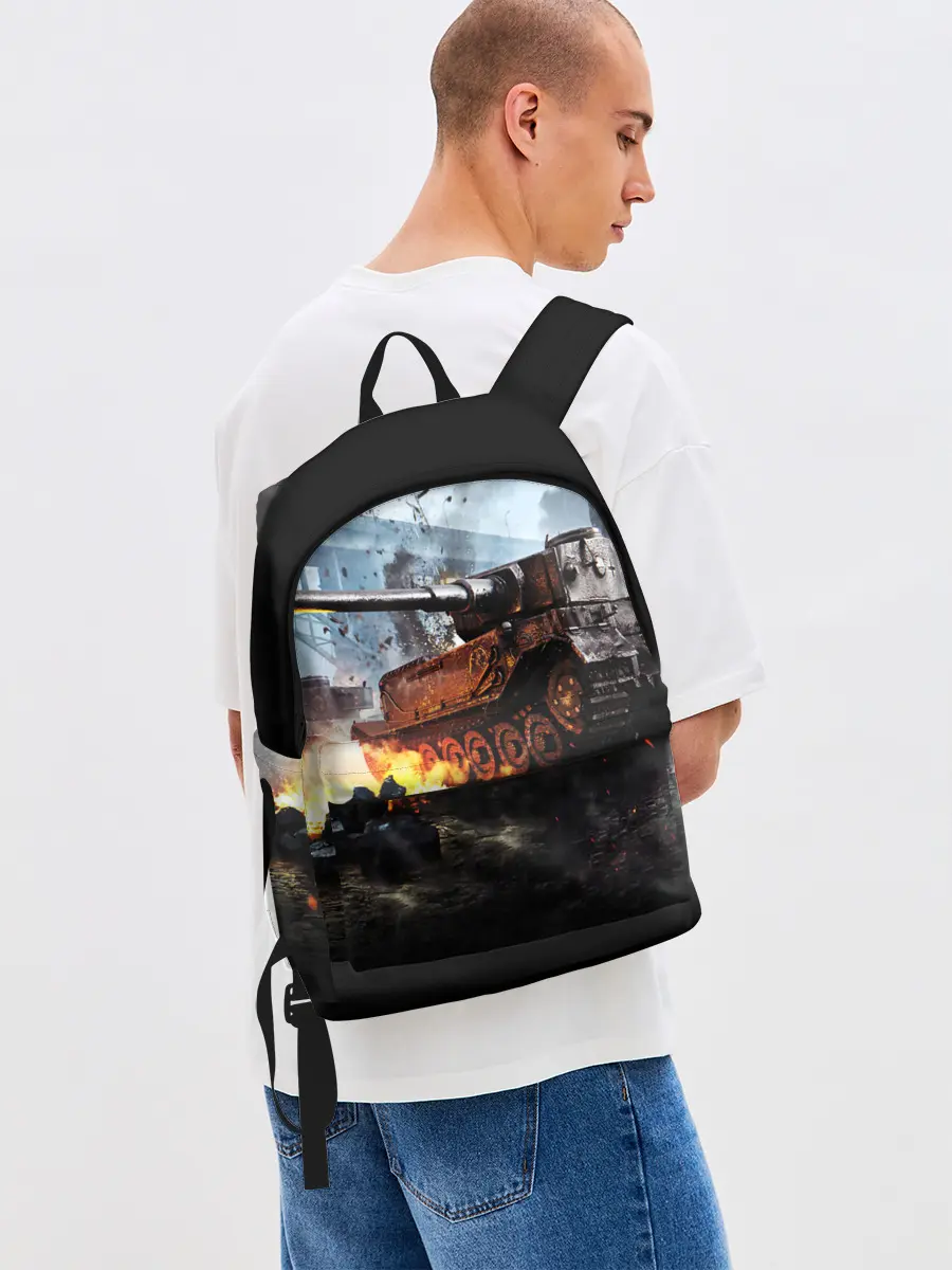 Рюкзак джинсовый / ТАНК