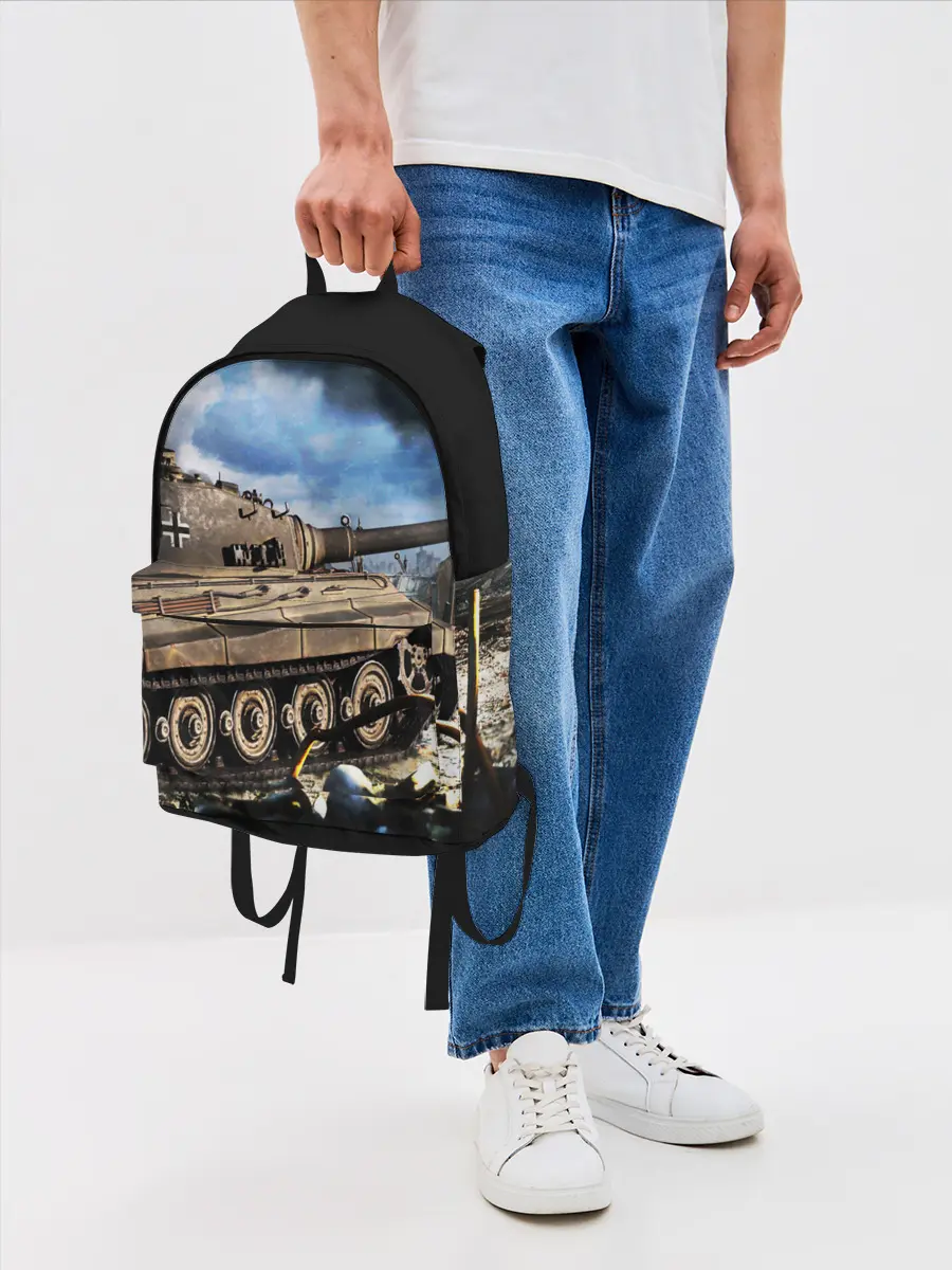 Рюкзак джинсовый / ТАНК