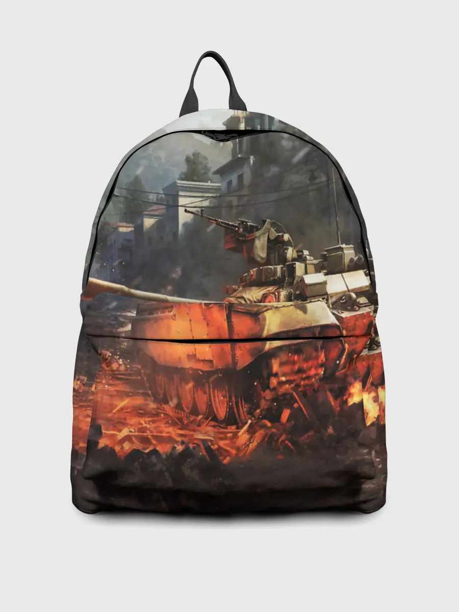 Рюкзак джинсовый / ТАНКИ