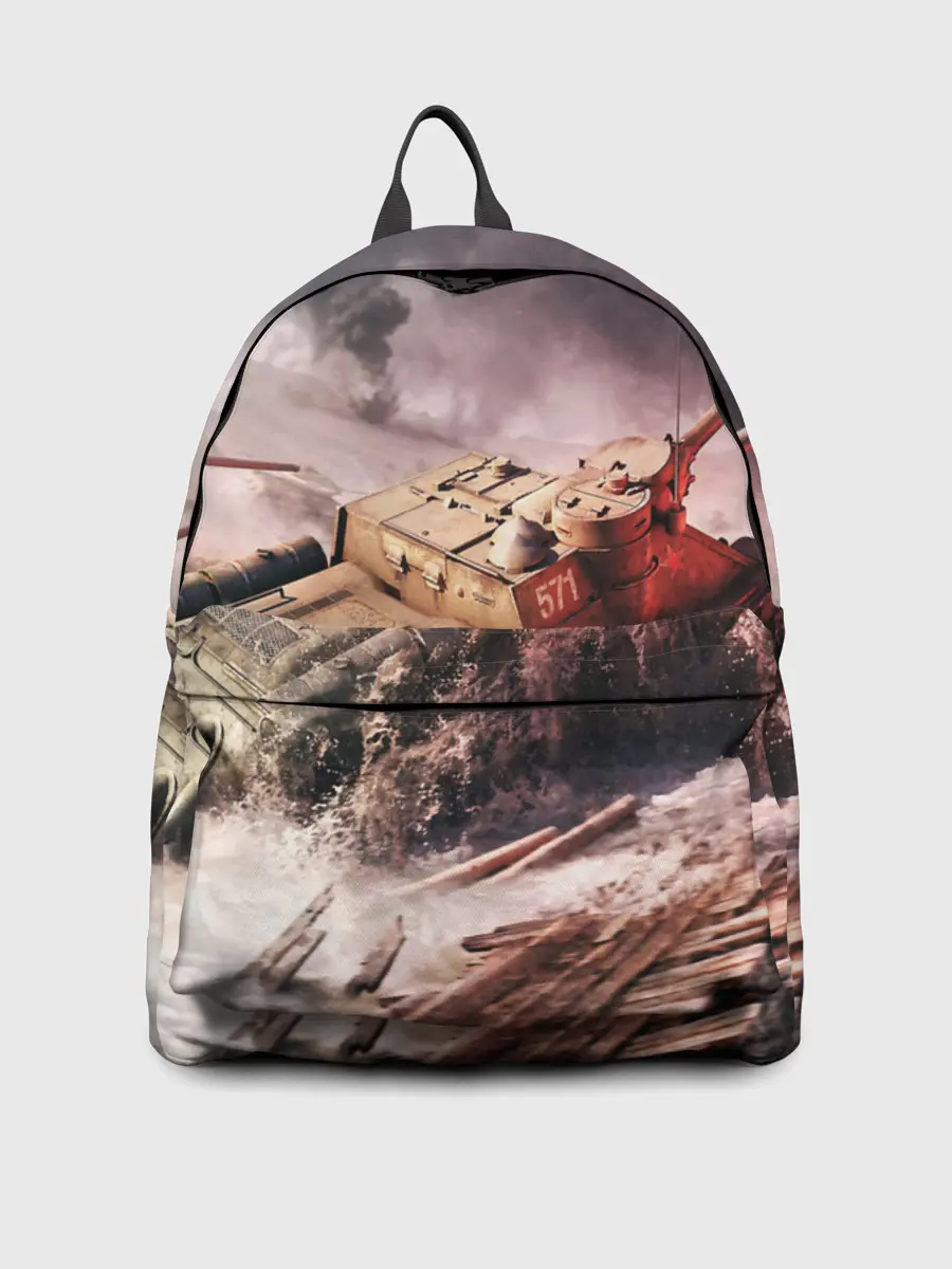 Рюкзак джинсовый / ТАНКИ