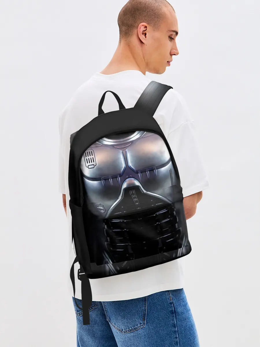 Рюкзак джинсовый / Робокоп