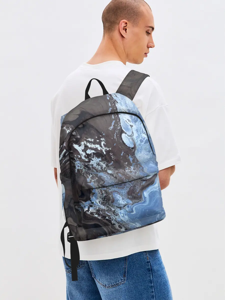 Рюкзак джинсовый / Волны