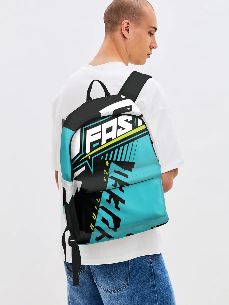 Рюкзак джинсовый / Форма для мотокросса FOX