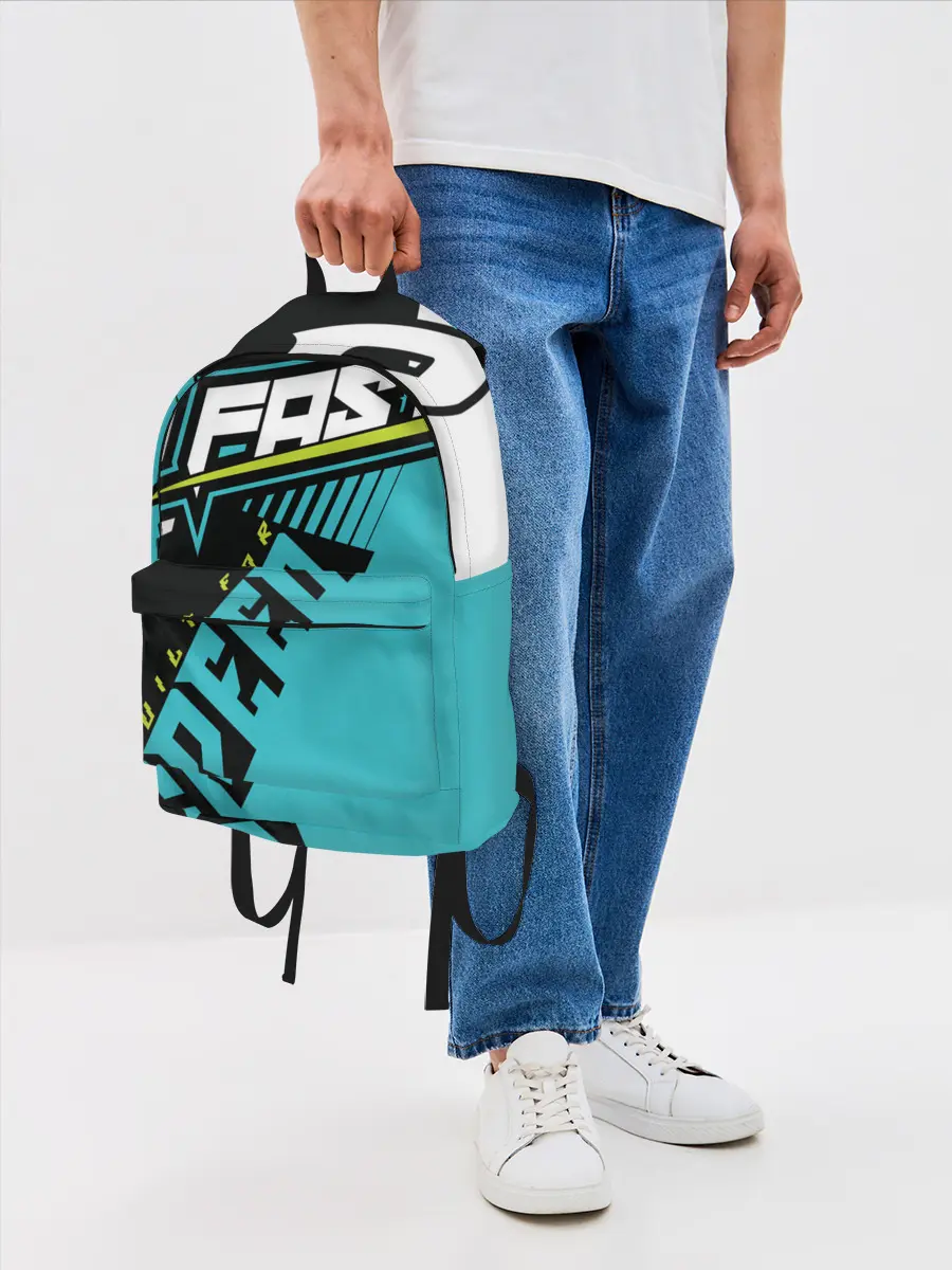 Рюкзак джинсовый / Форма для мотокросса FOX