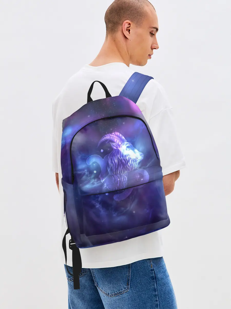 Рюкзак джинсовый / Козерог