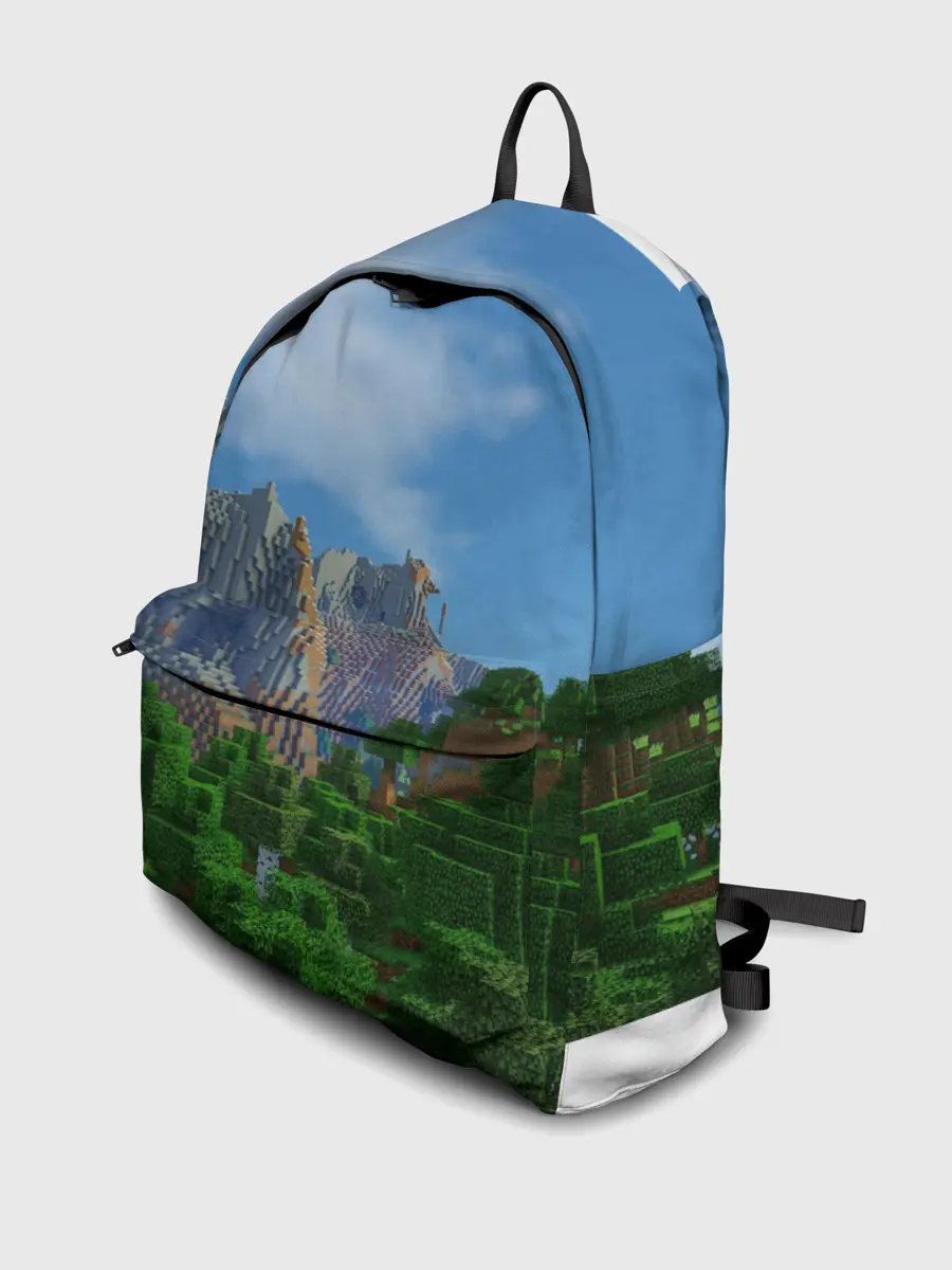 Рюкзак джинсовый / Minecraft